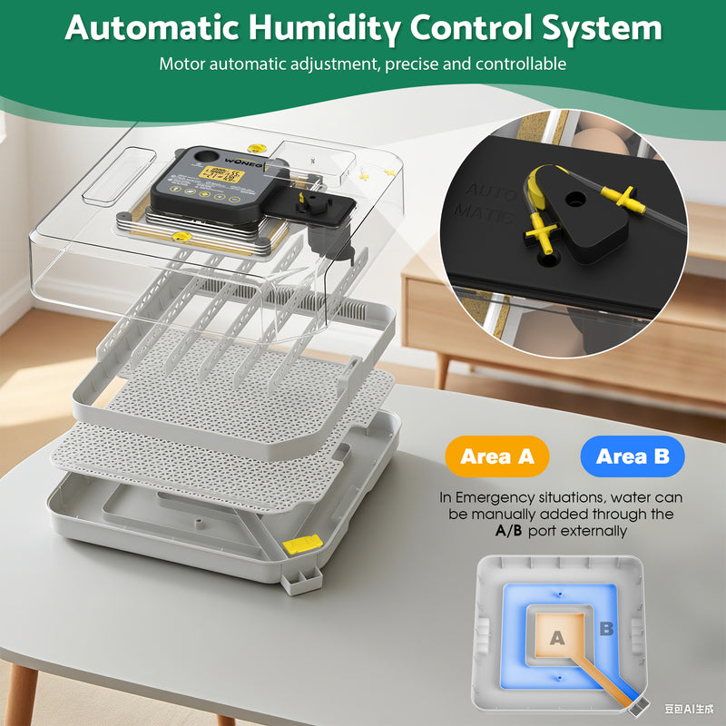 Advwin 48 Egg Incubator for Hatching Eggs