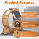 Advwin 4-in-1 Cat Exercise Wheel Large Cat Treadmill