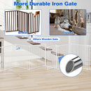 Advwin Adjustable Pet Safety Gate & Play Yard 380cm