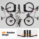 Advwin Adjustable Bike Wall Mount Rack for 24"-29" Bikes