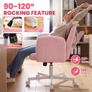Advwin Cross-Legged Desk Chair with Adjustable Arms