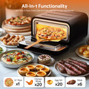 Advwin Countertop Pizza Oven 1700W Electric Pizza Maker