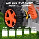 Advwin 40V Rechargeable Lawn Mower with Height Adjustment