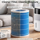 Advwin 4.5L Evaporative Humidifier for Bedroom & Living Room
