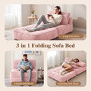 Advwin 3-in-1 Folding Sofa Bed with Pillow