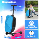 Advwin 2-in-1 Foldable Scooter Suitcase for Kids