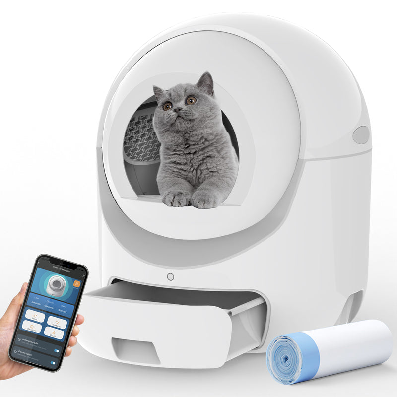 Advwin Self Cleaning Smart Cat Litter Box & Pet Bed