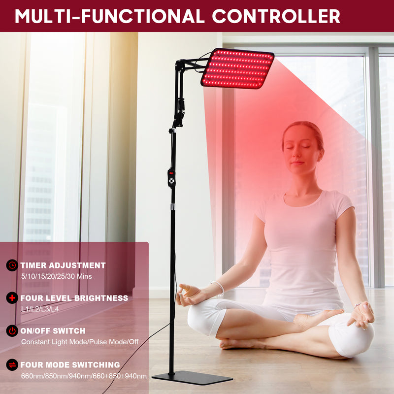 Advwin Red Light Infrared Light Therapy with Stand
