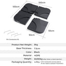 Advwin 4-Piece Cantilever Umbrella Base