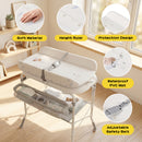 Advwin 2-in-1 Foldable Baby Bathtub & Changing Table
