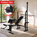 Advwin 300KG Adjustable Weight Bench Set w/ Squat Rack