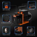 Advwin Vacuum Pump Set 3CFM 1/4 HP Single Stage