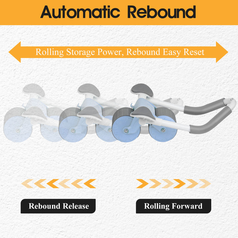 Advwin Automatic Rebound Ab Roller Wheel