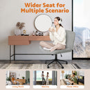 Advwin Armless Cross-Legged Ergonomic Office Chair