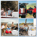 Advwin 28L Car Refrigerator Dual Zone Portable