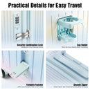 Advwin 2PCS Attachable Hardshell Luggage Set 14/20 Inch
