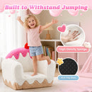 Advwin Sherpa Toddler Sofa Chair for Ages 1-6