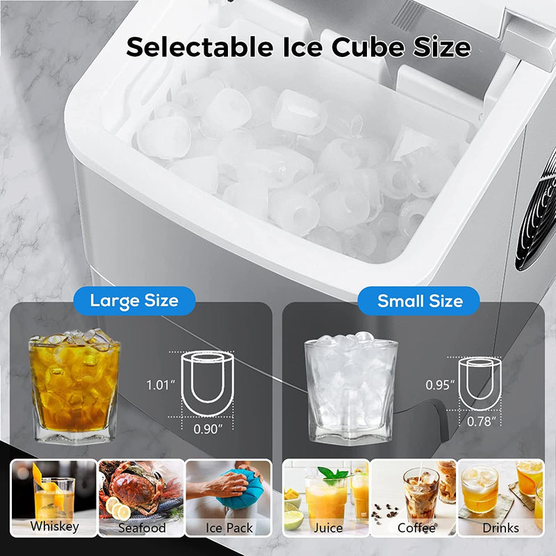 Advwin 2.2L Portable Ice Makers Countertop