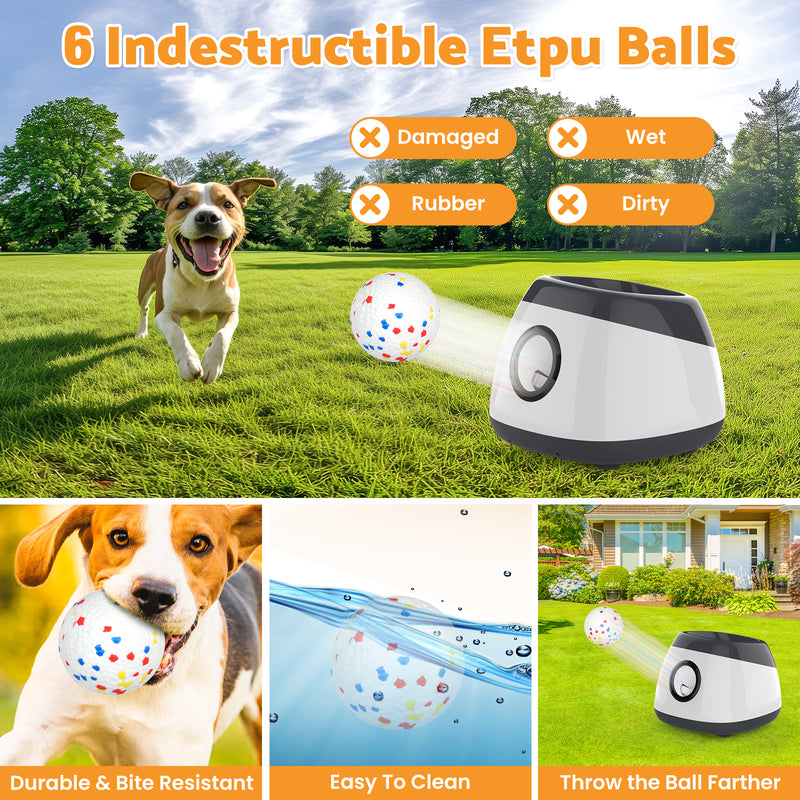 Advwin Large Ball Thrower Automatic Launcher