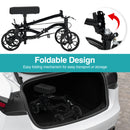 Advwin Knee Walker Scooter with 10" Rubber Tires