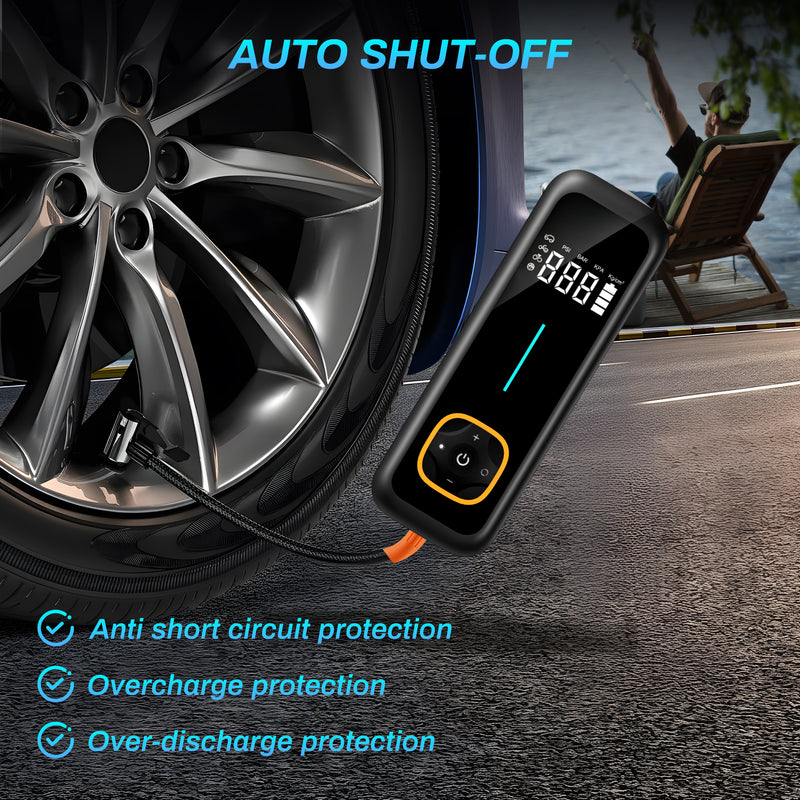 Advwin Portable Tire Inflator Air Compressor 150PSI