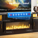 Advwin 178cm Fireplace TV Stand with 90cm Electric Fireplace