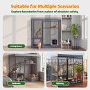 Advwin 3-Tier Outdoor Mesh Cat Enclosure