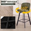 Advwin Set of 4 360° Swivel Bar Stools