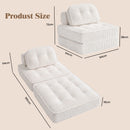 Advwin 3-in-1 Convertible Futon Sofa Bed Chair Corduroy