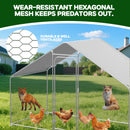 Advwin Large Metal Chicken House
