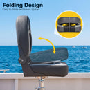 Advwin 61cm Folding High Back Marine Boat Seat