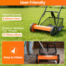 Advwin Hand Push Lawn Mower Manual Reel Mowing Machine