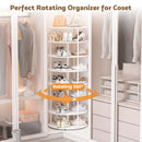 Advwin 7-Tier Free Standing Rotating Shoe Rack