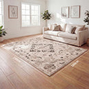 Advwin Vintage Thick Carpet Non-Slip Washable Rug Beige (Pre-Order)
