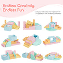 Advwin 12PCS Kids Climb Crawl Foam Climbing Toys (Pre-Order)