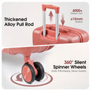 Advwin 2/3/5 Piece Hardside Luggage Set w/ 360° Spinner Wheels