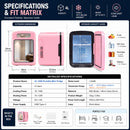 Advwin 4L USB Mini Fridge with Mirror