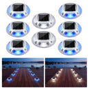 Advwin Solar Deck Lights  2 Color in 1 Driveway Lights