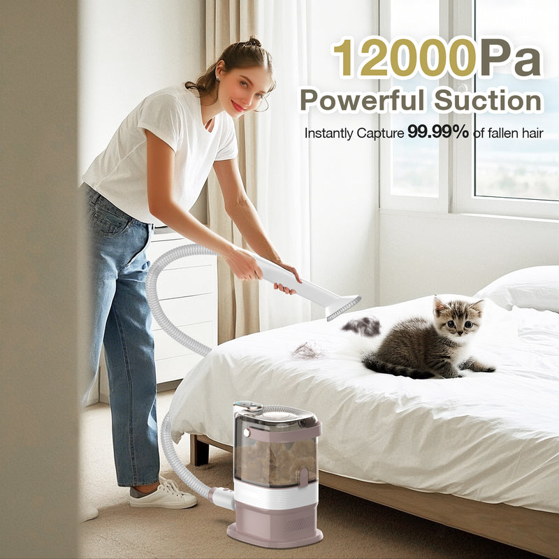 Advwin 6 in 1 Pet Hair Vacuum & Dog Grooming Kit