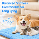 Advwin Pet Cooling Mat w/ Raised Cotton Edges 68x116cm
