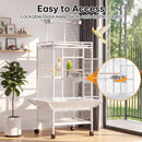 Advwin 153cm Large Bird Cage with Rolling Stand