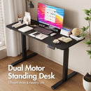 Advwin Dual Motor Electric Height Adjustable Standing Desk 120cm
