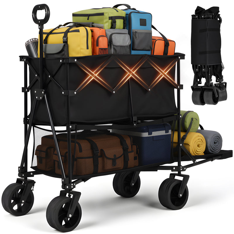 Advwin Double-layer Collapsible Wagon