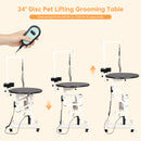 Advwin Electric Lifting Pet Grooming Table 24Inch 360°