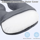 Advwin U-Shaped Pregnancy Pillow & C-Shaped Support Pillow