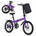 Advwin 20" Folding Bicycle with 6-Speed Dual Brake System