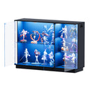 Advwin Glass Display Cabinet w/ 3-Color Sensor LED Light