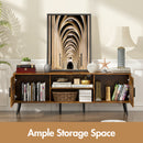 Advwin TV Cabinet Entertainment Center Unit Stand 140cm