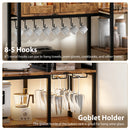 Advwin Bakers Rack with Power Outlet & LED Light
