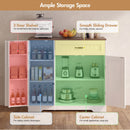 Advwin Sideboard Buffet Cabinet with 1 Drawer 3 Doors